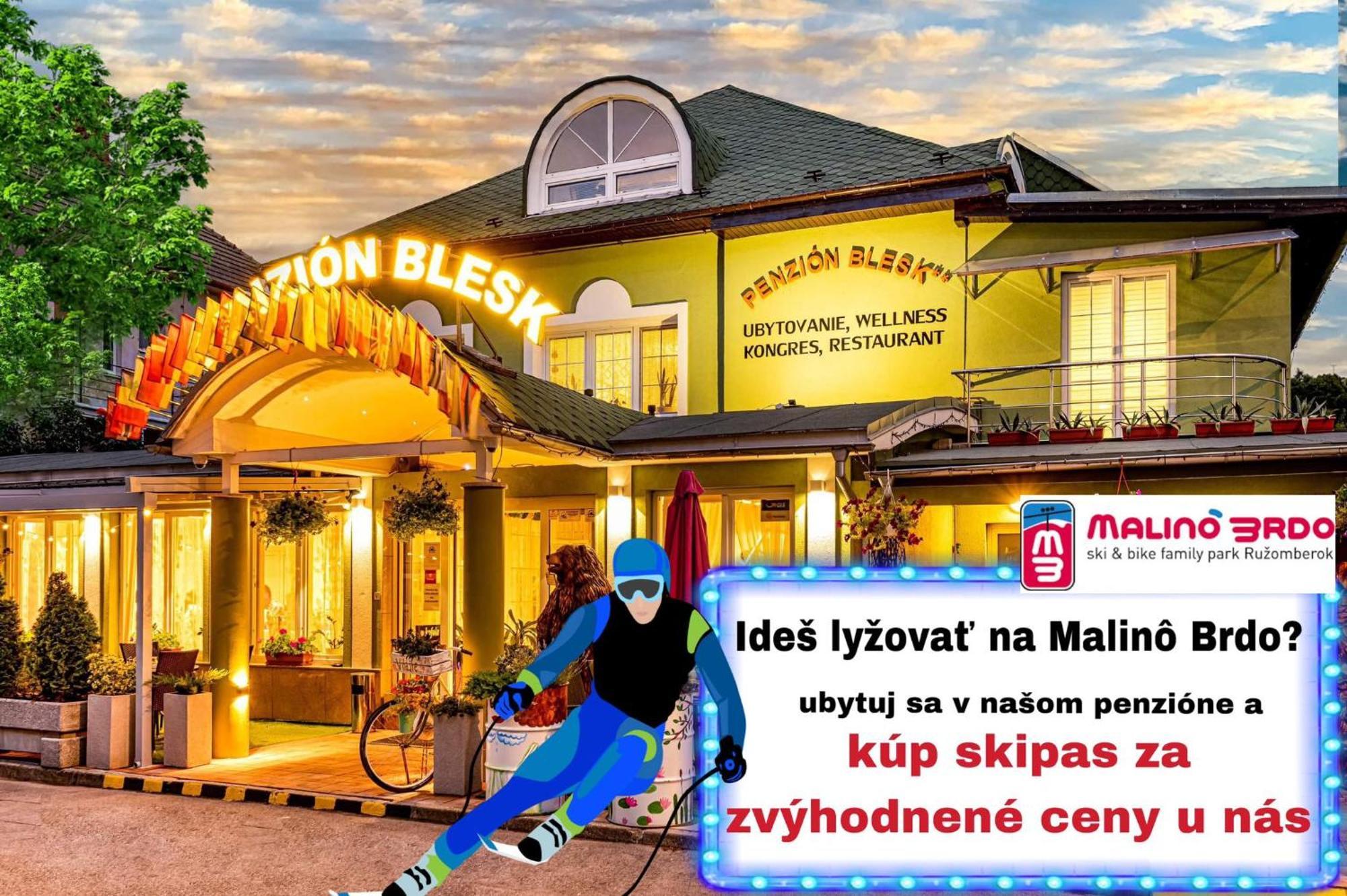 Penzion Blesk Ruzomberok Exterior foto